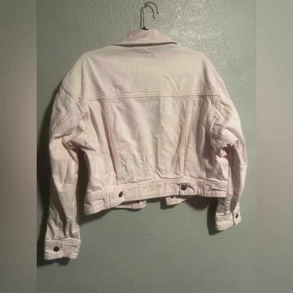 Free People WE THE FREE Star Crossed
Pink Denim Jean Jacket Pink - Picture 10 of 10